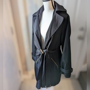 NWT Roz & Ali Double Breasted Trench Coat